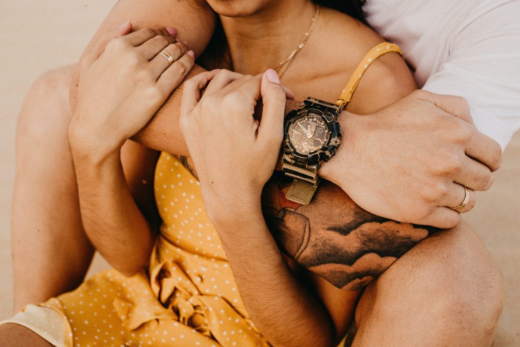 A couple embrace as they work on surviving infidelity through couples counseling in Boca Raton, FL.